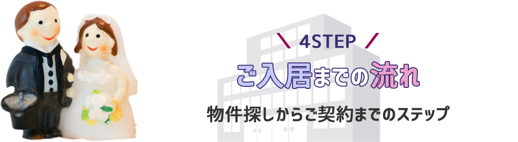 ご入居までの流れ